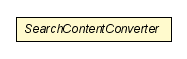 Package class diagram package SearchContentConverter