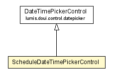 Package class diagram package ScheduleDateTimePickerControl