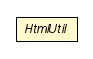 Package class diagram package HtmlUtil