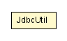 Package class diagram package JdbcUtil