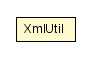 Package class diagram package XmlUtil