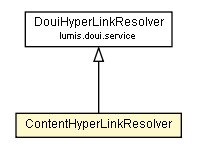 Package class diagram package ContentHyperLinkResolver