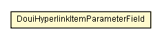 Package class diagram package DouiHyperlinkItemParameterField