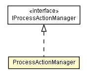 Package class diagram package ProcessActionManager