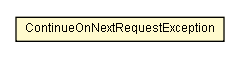 Package class diagram package ContinueOnNextRequestException