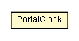 Package class diagram package PortalClock