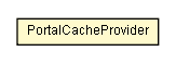 Package class diagram package PortalCacheProvider