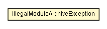 Package class diagram package IllegalModuleArchiveException