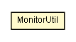 Package class diagram package MonitorUtil