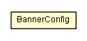 Package class diagram package BannerConfig