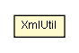 Package class diagram package XmlUtil