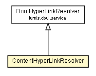 Package class diagram package ContentHyperLinkResolver