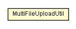 Package class diagram package MultiFileUploadUtil