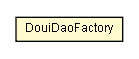 Package class diagram package DouiDaoFactory