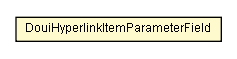 Package class diagram package DouiHyperlinkItemParameterField