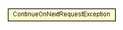 Package class diagram package ContinueOnNextRequestException