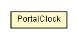 Package class diagram package PortalClock