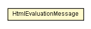 Package class diagram package HtmlEvaluationMessage