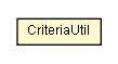 Package class diagram package CriteriaUtil