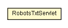 Package class diagram package RobotsTxtServlet