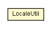 Package class diagram package LocaleUtil