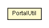 Package class diagram package PortalUtil