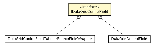 Package class diagram package IDataGridControlField