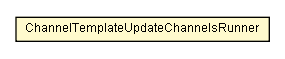 Package class diagram package ChannelTemplateUpdateChannelsRunner