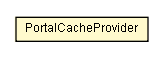 Package class diagram package PortalCacheProvider