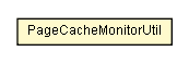 Package class diagram package PageCacheMonitorUtil