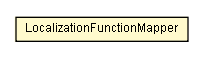 Package class diagram package LocalizationFunctionMapper
