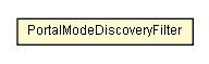 Package class diagram package PortalModeDiscoveryFilter