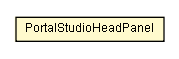 Package class diagram package PortalStudioHeadPanel