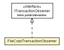 Package class diagram package FileCopyTransactionObserver