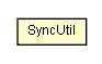 Package class diagram package SyncUtil