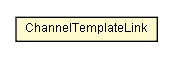 Package class diagram package ChannelTemplateLink