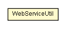 Package class diagram package WebServiceUtil