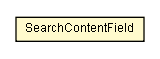 Package class diagram package SearchContentField