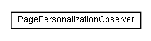 Package class diagram package lumis.service.pagepersonalization.observer