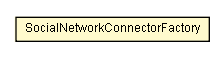 Package class diagram package SocialNetworkConnectorFactory