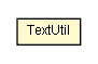 Package class diagram package TextUtil